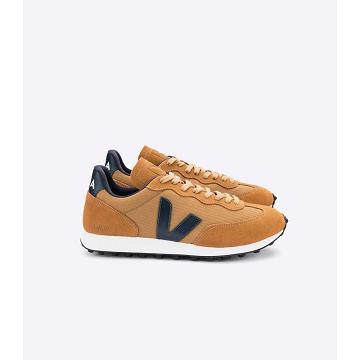 Brown Men's Veja RIO BRANCO RIPSTOP Running Shoes | AU 166EBC